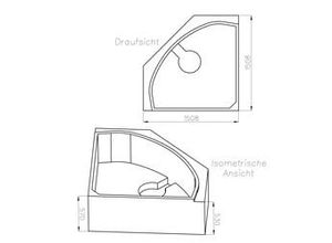 4005489096205 - Wannenträger Madras 1508 x 1508 mm