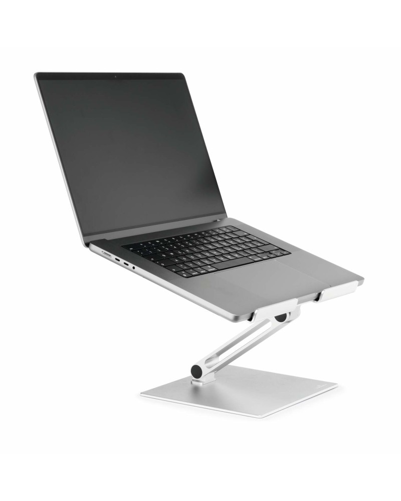 4005546732145 - Laptopständer DURABLE Stand RISE für Laptops bis 17 Gummiauflagen manuell verstellbar mit Griffmulde Aluminium