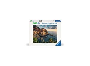 4005555007050 - Ravensburger Puzzle 12000705 - Blick auf Cinque Terre - 1500 Teile Puzzle für Erwachsene und Kinder ab 14 Jahren Puzzle mit Landschafts-Motiv