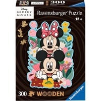 4005555007623 - Wooden Jigsaw Puzzle Mickey Mouse & Minnie Mouse 300 pcs