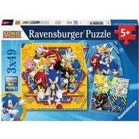 4005555011330 - Puzzle DIE ABENTEUER VON SONIC 3 Stück a 49 Teile