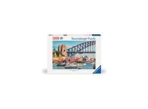 4005555014195 - Ravensburger Puzzle 12001419 - Secret Sydney - 3000 Teile Puzzle für Erwachsene und Kinder ab 14 Jahren Stadt-Puzzle mit Sydney-Motiv