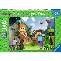 4005555041764 - Kinderpuzzle Minecraft - Steve und Alex