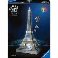 4005555080244 - Puzzle 3D Puzzle Iconics Eiffelturm - mit Licht