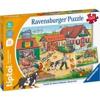 4005556001361 - Rav ttiPuzzle f kl Entdecker Bauernh 00136 (00136) - Ravensburger