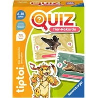 4005556001941 - Ravensburger tiptoi 00194 Quiz Tier-Rekorde Quizspiel für Kinder ab 6 Jahren für 1-4 Spieler