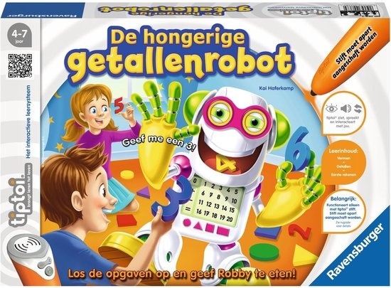 4005556007684 - tiptoi® Spiel Der hungrige Zahlenroboter - Ravensburger - Lernsystem