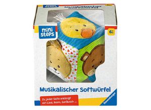 4005556041626 - Ravensburger Verlag Ministeps - ministeps® Soundspielzeug MUSIKALISCHER SOFTWÜRFEL in bunt