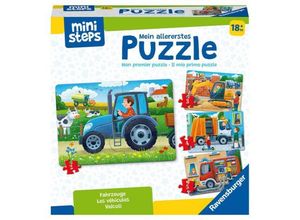 4005556041947 - Ravensburger ministeps 4194 Mein allererstes Puzzle Fahrzeuge - 4 erste Puzzles