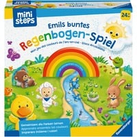 4005556045822 - Ravensburger ministeps 4582 Emils buntes Regenbogen-Spiel erstes Spiel zum Farbenlernen Spielzeug ab 2 Jahren