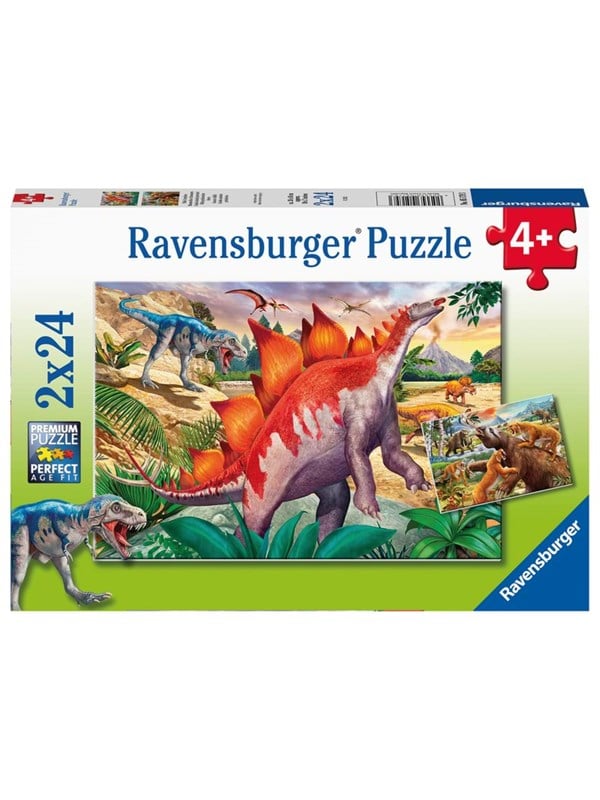 4005556051793 - Ravensburger Kinderpuzzle - 05179 Wilde Urzeittiere - Puzzle für Kinder ab 4 Jah