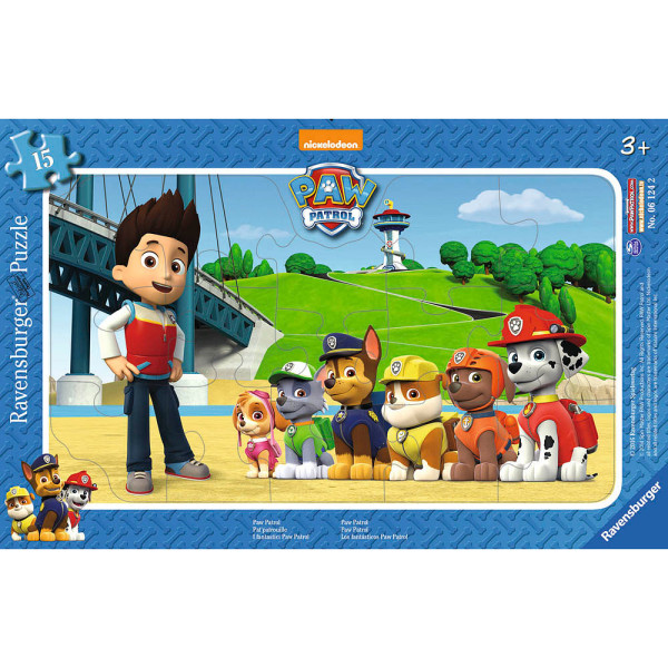 4005556061242 - Ravensburger Kinderpuzzle - 06124 Paw Patrol - Rahmenpuzzle für Kinder ab 3 Jahr 4005556061242 - Ravensburger Kinderpuzzle - 06124 Paw Patrol - Rahmenpuzzle für Kinder ab 3 Jahr
