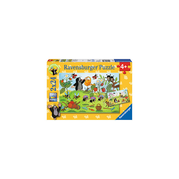 4005556088614 - Der Maulwurf im Garten Puzzle 2 x 24 Teile 4005556088614 Ravensburger