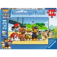 4005556090648 - Kinderpuzzle - 09064 Heldenhafte Hunde - Puzzle für Kinder ab 4 Jahren Paw Patrol Puzzle mit 2x24 Teilen