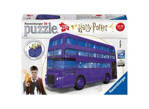 4005556111589 - 3D-Puzzle Doppelstock-Bus B28cm 216 Teile Harry Potter Knight Bus