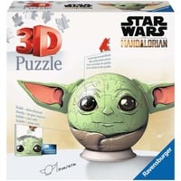 4005556115563 - RAVENSBURGER Puzzle-Ball Mandalorian Grogu mit Ohren 3D Puzzle