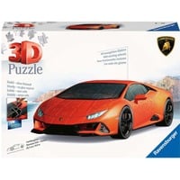 4005556115716 - Ravensburger 3D Puzzle 11571 - Lamborghini Huracán EVO - Arancio - Der rassige Supersportwagen als 3D Puzzle Fahrzeug