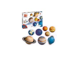 4005556116683 - Ravensburger 3D Puzzle Planetensystem 11668 - Planeten als 3D Puzzlebälle - Sonn