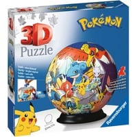 4005556117857 - Ravensburger 3D Puzzle 11785 - Puzzle-Ball Pokémon - 72 Teile - Puzzle-Ball für Pokémon Fans ab 6 Jahren