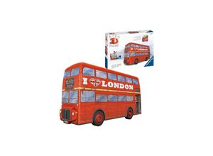 4005556125340 - Ravensburger Puzzle - Ravensburger 3D Puzzle London Bus 12534 - 216 Teile - Das berühmte Fahrzeug Londons als 3D Puzzle für Erwachsene und Kinder ab 8