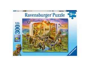 4005556129058 - Ravensburger Lexikon aus der Urzeit 300 Teile XXL Kinderpuzzle - Puzzle für Kind