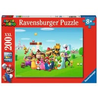 4005556129935 - Ravensburger Kinderpuzzle - 12993 Super Mario Abenteuer - Puzzle für Kinder ab 8 Jahren mit 200 Teilen im XXL-Format