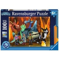 4005556133796 - Ravensburger Kinderpuzzle 13379 - Dragons Die 9 Welten - 100 Teile XXL Dragons Puzzle für Kinder ab 6 Jahren