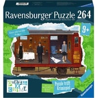 4005556133802 - Ravensburger Puzzle X Crime Kids - Das verlorene Feuer - 264 Teile Puzzle-Krimispiel für 1- 4 junge Detektive ab 9 Jahren