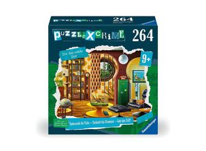 4005556133932 - Ravensburger Puzzle X Crime Kids - Die geraubte Zeit- 264 Teile Puzzle-Krimispiel für 1- 4 junge Detektive ab 9 Jahren