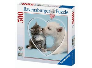 4005556151950 - 500 Teile Küsschen Herzpuzzle