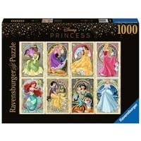 4005556165049 - Ravensburger Puzzle 16504 - Nouveau Art Prinzessinnen - 1000 Teile Disney Puzzle für Erwachsene und Kinder ab 14 Jahren