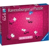 4005556165643 - Ravensburger Krypt Puzzle Pink mit 654 Teilen Schweres Puzzle für Erwachsene und Kinder ab 14 Jahren - Puzzeln ohne Bild nur nach Form der Puzzletei