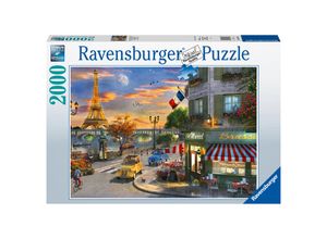 4005556167166 - Ravensburger Puzzle 16716 - Romantische Abendstunde in Paris - 2000 Teile Puzzle für Erwachsene und Kinder ab 14 Jahren