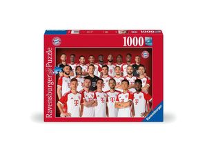 4005556175437 - 1000 Teile Puzzle - FC Bayern Saison 2023 24