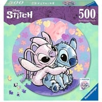 4005556175819 - Ravensburger Puzzle 17581 - Stitch - 500 Teile Rundpuzzle für Erwachsene und Kinder ab 14 Jahren