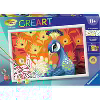 4005556200009 - Spiel CreArt Malen nach Zahlen Kinder - Stolzer Pfau 4005556200009 - Spiel CreArt Malen nach Zahlen Kinder - Stolzer Pfau