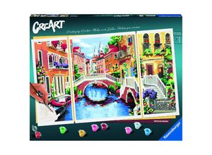 4005556201358 - Malen nach Zahlen RAVENSBURGER Creart- Venetian Dreams Malvorlagen bunt Kinder Basteln Malen Kosmetik Schmuck Made in Europe  FSC - schützt Wald weltweit