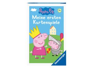 4005556208203 - Peppa Pig Meine ersten Kartenspiele von Ravensburger 20820 Quartett Schwarzer Peter und Paare suchen für Peppa-Fans ab 3 Jahren