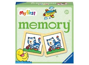 4005556208777 - - 20877 - My first memory® Meine Lieblingssachen Merk- und Suchspiel mit extra großen Bildkarten Kinder ab 2 Jahren Kinder