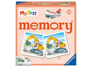 4005556208784 - Ravensburger - 20878 - My first memory® Fahrzeuge Merk- und Suchspiel mit extra großen Bildkarten für Kinder ab 2 Jahren