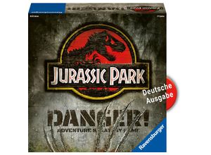 4005556209651 - Ravensburger 20965 - Jurassic Park - Danger! - Deutsche Ausgabe des Strategiespiels mit Nervenkitzel für 2-5 Spieler ab 10 Jahren