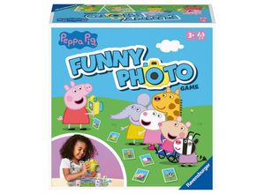 4005556209828 - Big Ideas Product Development Ltd Ravensburger 20982 - Peppa Pig Funny Photo Game Aktionsspiel mit den beliebten Figuren aus der Peppa Wutz Fernsehserie mit handlicher Spielzeug Kamera für 2 bis 4 Kinder ab 3 Jahren