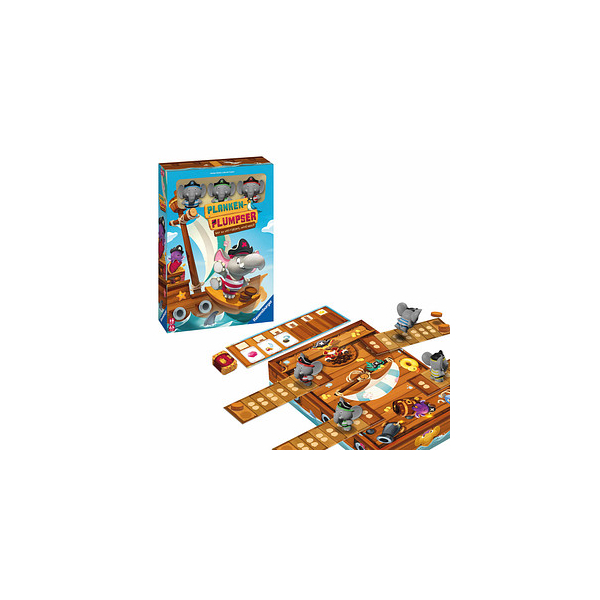 4005556223428 - Sirieix Florian Ravensburger Kinderspiel 22342 - Planken-Plumpser - Wer zu viel riskiert wird nass!! - Ein spannungsreiches Spiel für 2 bis 4 Kinder ab 5 Jahren 4005556223428 - Sirieix Florian Ravensburger Kinderspiel 22342 - Planken-Plumpser - Wer zu viel riskiert wird nass!! - Ein spannungsreiches Spiel für 2 bis 4 Kinder ab 5 Jahren