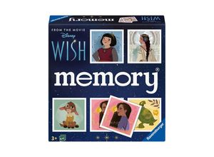 4005556225958 - Ravensburger memory® Disney Wish - 22595 - Der Gedächtnisspiel-Klassiker für die ganze Familie ab 3 Jahren bei dem kein Wunsch unerfüllt bleibt