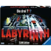 4005556226856 - Kobbert Max J Ravensburger 22685 - Die drei ??? Labyrinth - Team Edition - Die kooperative Variante des Spieleklassikers für 2 - 4 Personen ab 8 Jahren mit Justus Jonas Peter Shaw und Bob Andrews