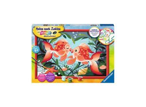 4005556235070 - Malen nach Zahlen RAVENSBURGER Verliebte Fische Malvorlagen bunt Kinder Malen Zubehör Made in Europe  FSC- schützt Wald - weltweit