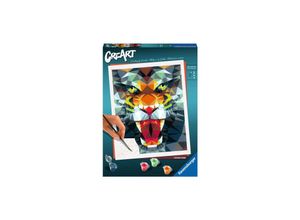 4005556235148 - Malen nach Zahlen RAVENSBURGER Polygon Tiger Malvorlagen bunt Kinder Basteln Malen Kosmetik Schmuck Made in Europe FSC - schützt Wald weltweit 4005556235148 - Malen nach Zahlen RAVENSBURGER Polygon Tiger Malvorlagen bunt Kinder Basteln Malen Kosmetik Schmuck Made in Europe FSC - schützt Wald weltweit