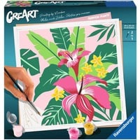 4005556237289 - CreArt Painting by Numbers - Tropical Plants