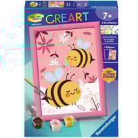 4005556239924 - Malen nach Zahlen RAVENSBURGER CreArt Niedliche Hummeln bunt Malvorlagen KinderB13cm H18cm Made in Europe B13cm H18cm