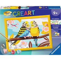 4005556239948 - CreArt - Bunte Wellensittiche Malen